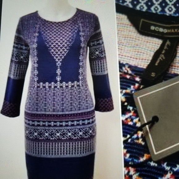 NWT BCBGMaxazria Dress Small Retail $178 Reduced!! - Picture 6 of 14